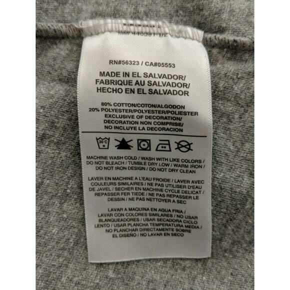 Nike Gray Just Do It Flag Tee - M - GUC - Picture 6 of 7